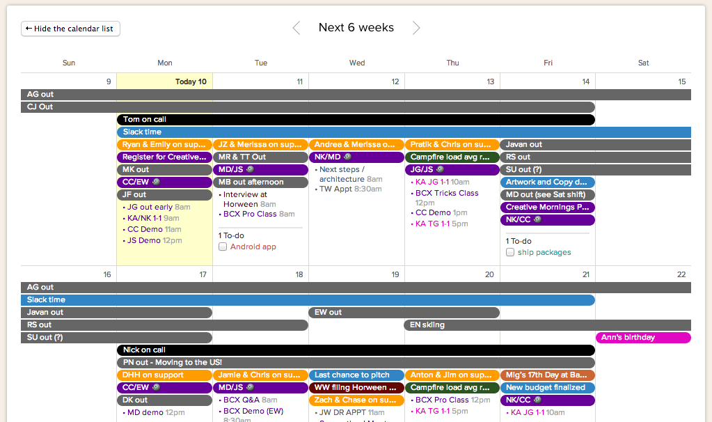 5 Simple Editorial Calendar Tools For Content Marketing Anvil Media