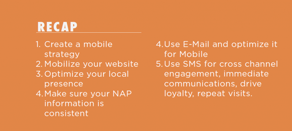 Overview of mobile marketing strategy process.