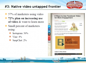 Native video stats.