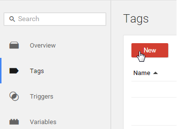 create a tag in google tag manager