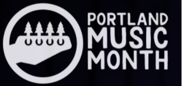 Portland Music Month logo